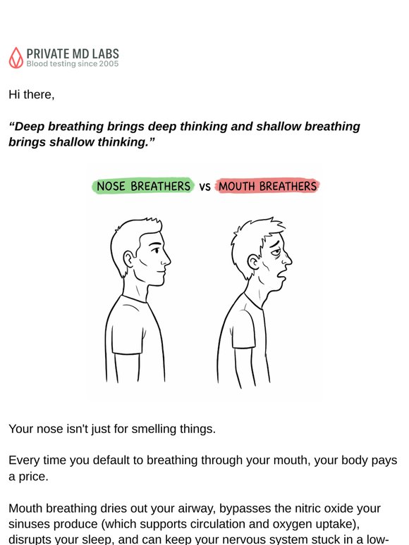 you're breathing wrong