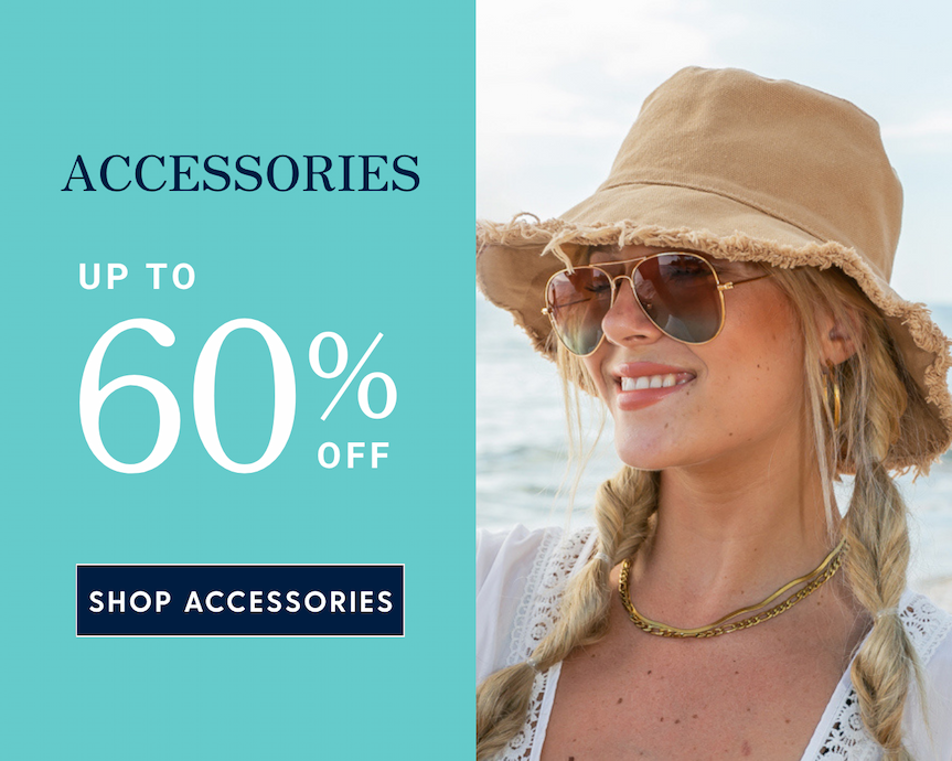 Accessories up to 60% off