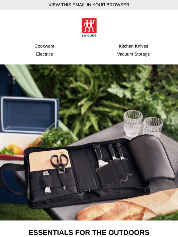 Adventure awaits with ZWILLING outdoor gear
