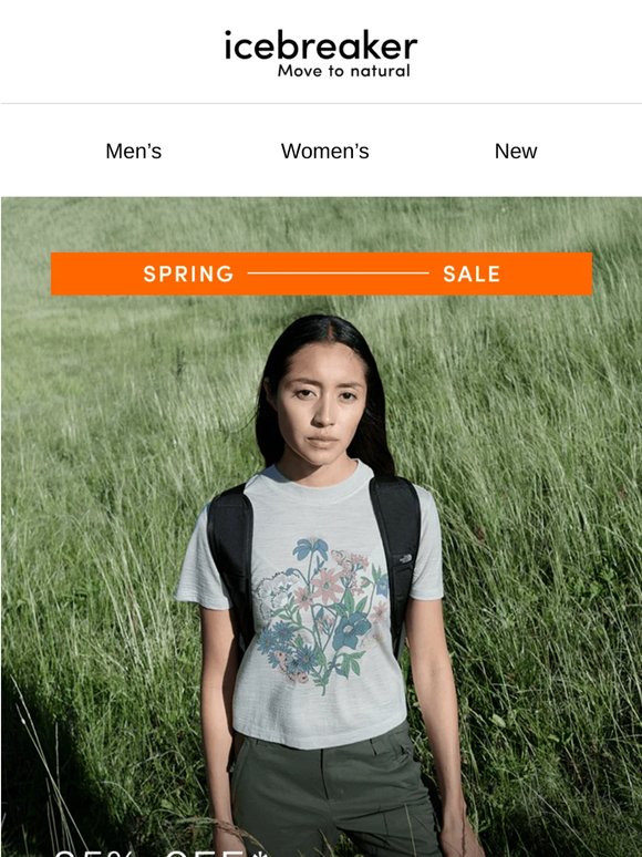 The Spring Sale ends tomorrow