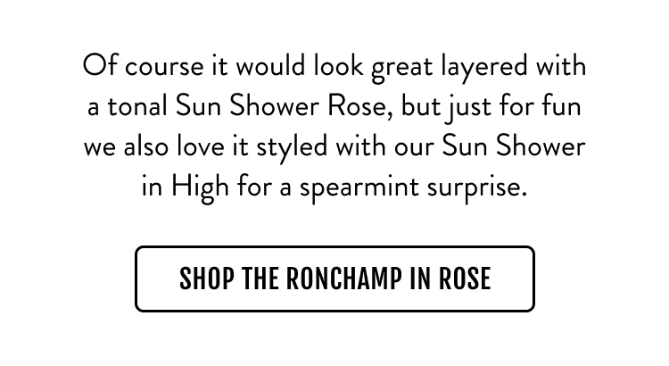 Shop the ronchamp in rose 