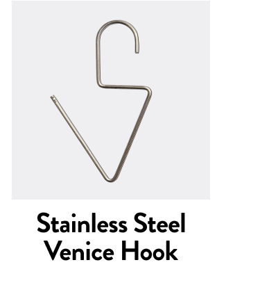 Stainless Steel Venice Hook