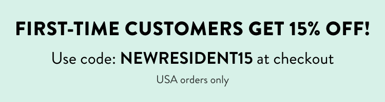 15% Off Your First Order