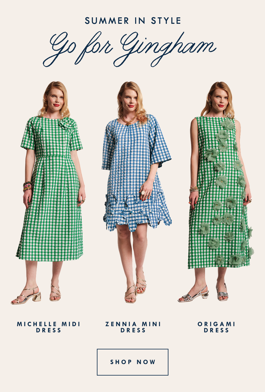 Go for Gingham