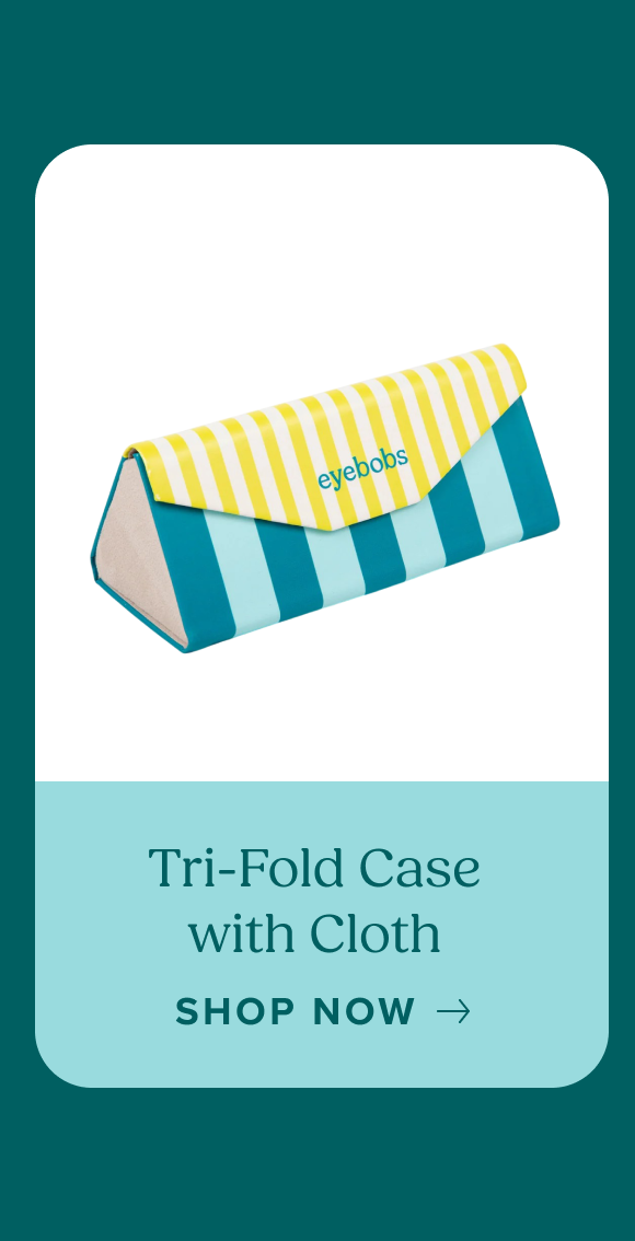 Tri-Fold Case with Cloth