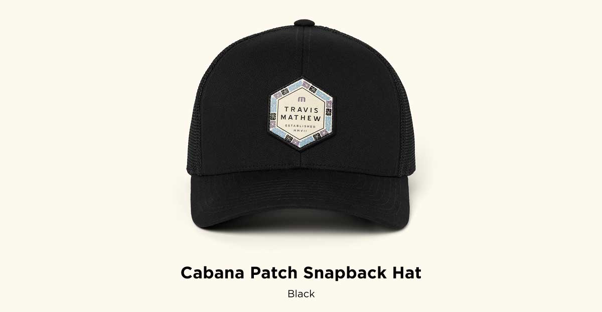 Cabana Patch Snapback Hat