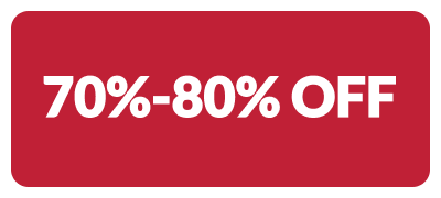 70% - 80% Off Clearance 