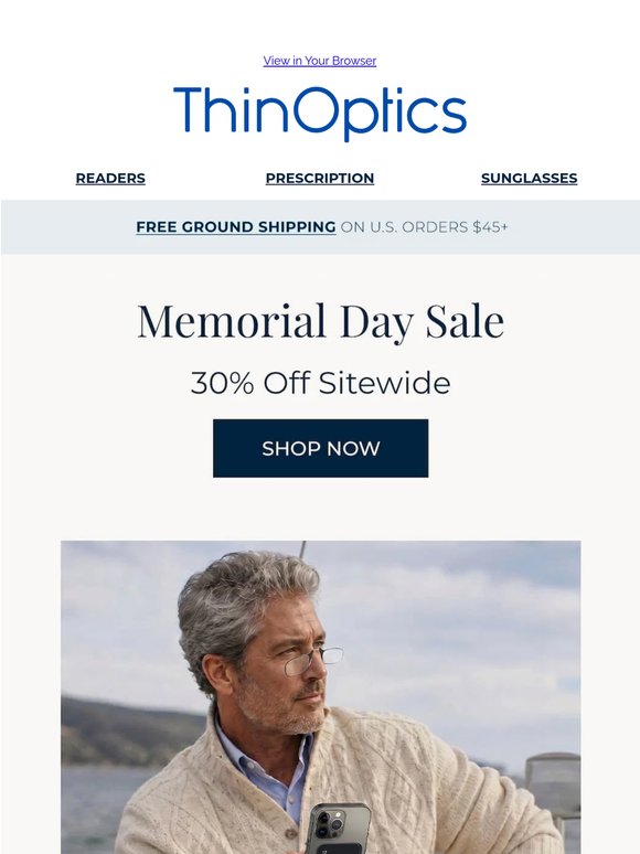 30% OFF Weekend Readers & Cases ~ Keep Them on You