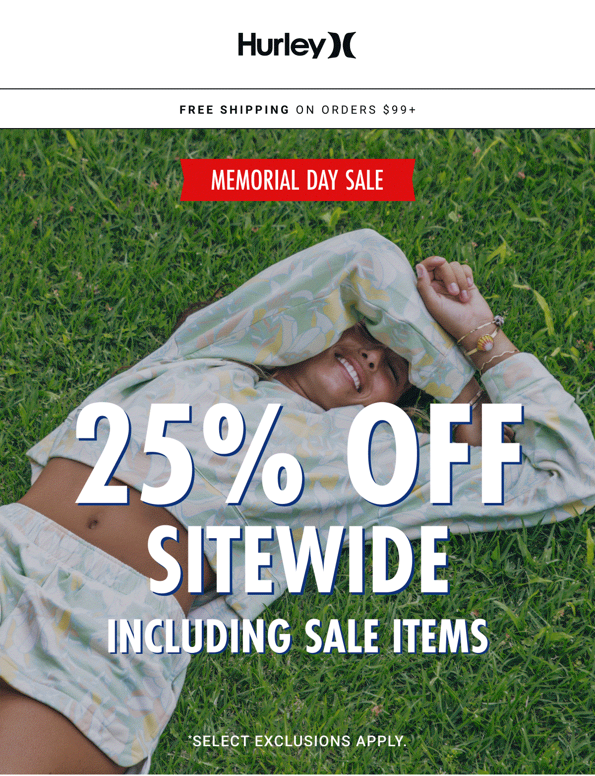 25% OFF SITEWIDE