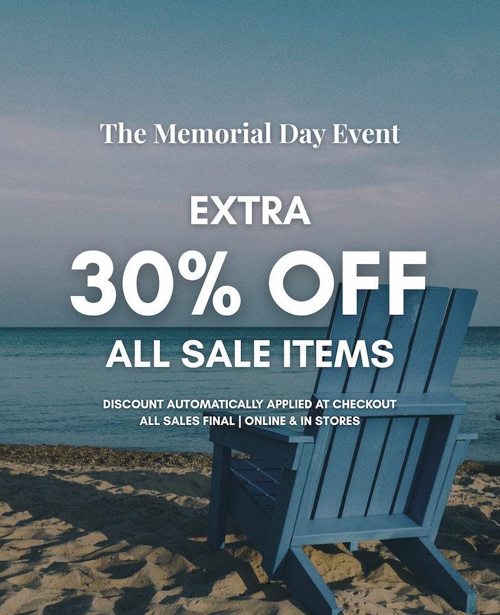 EXTRA 30% OFF ALL SALE ITEMS
