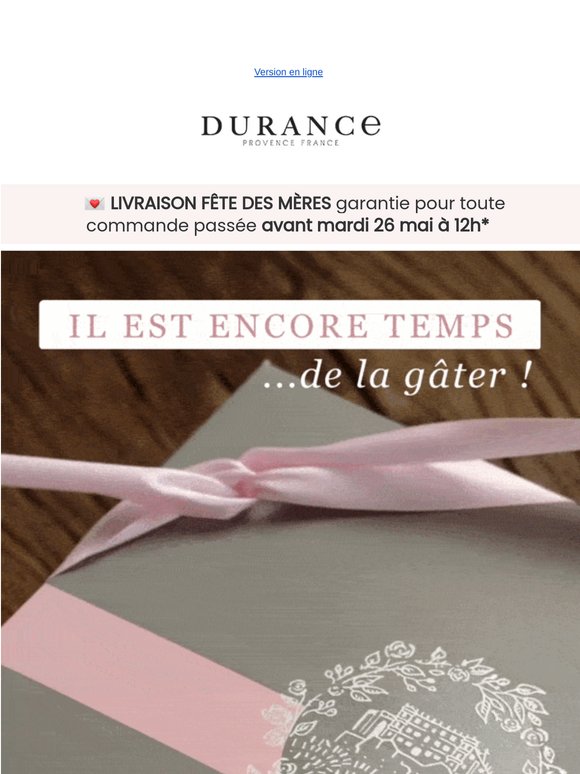 🎁 Livraison garantie jusqu'à mardi 12h ⏳