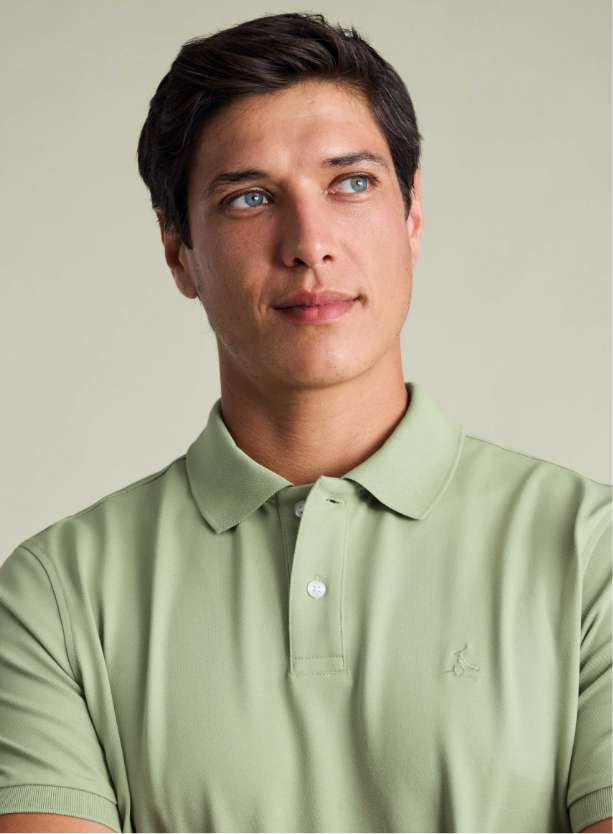 Pique Polo – Light Green