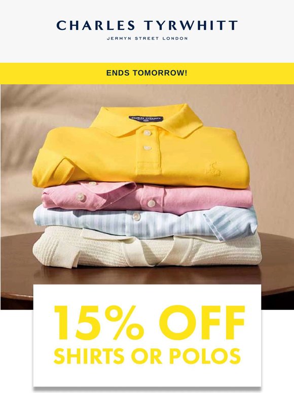 15% OFF Everything | Ends Tomorrow!