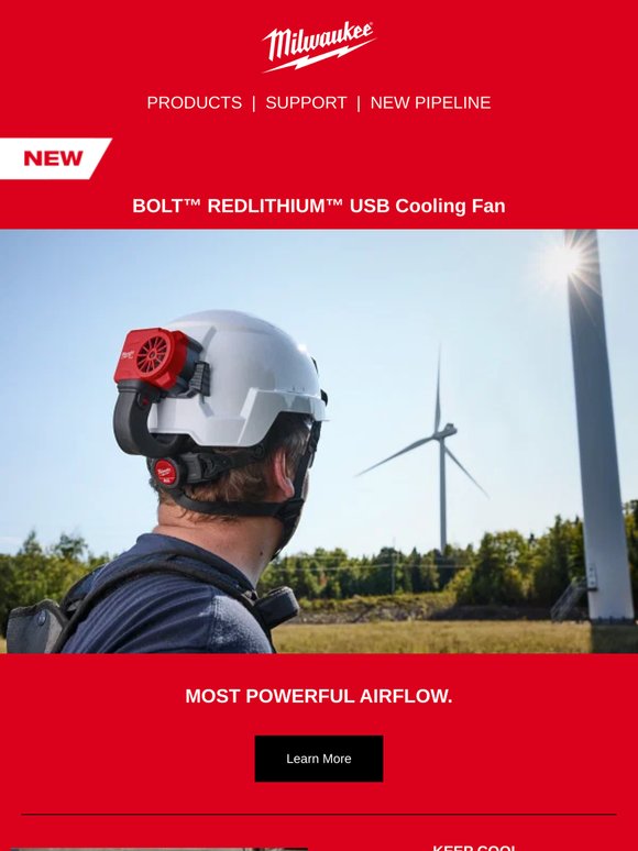Now Available! Cooling That Mounts to Your BOLT™ System