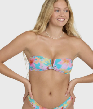 Pipe Dreams V Bandeau Bikini Top