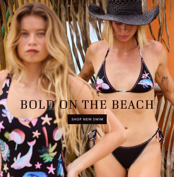 Bold On The Beach - Shop New Swim