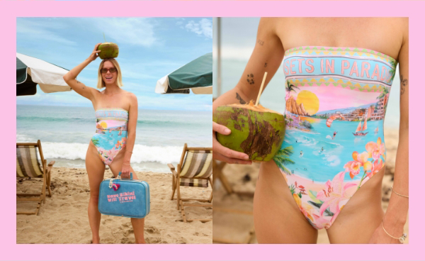 Paradise Sun Tully Hawaii One-Piece Swimsuit