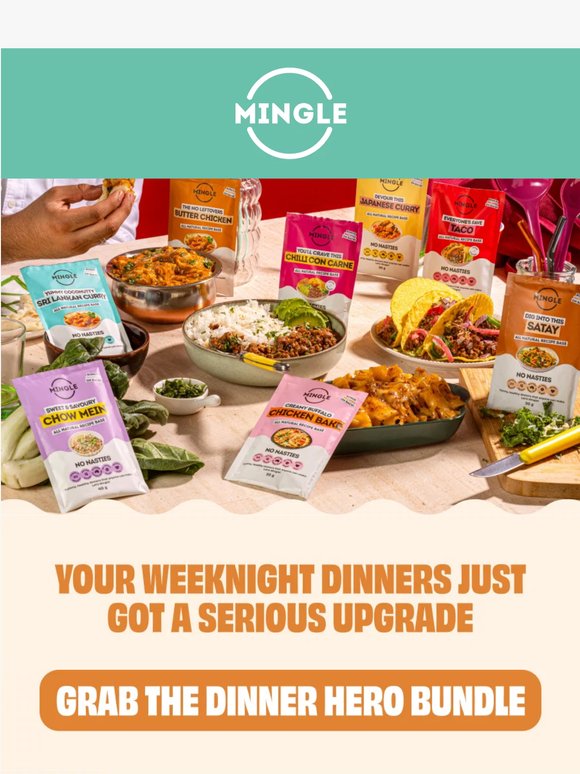 The most flavour your weeknights have ever seen 👀