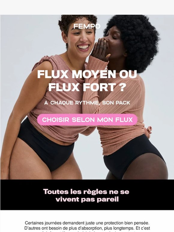 Flux moyen ou flux fort : et si tu choisissais vraiment le bon pack ?