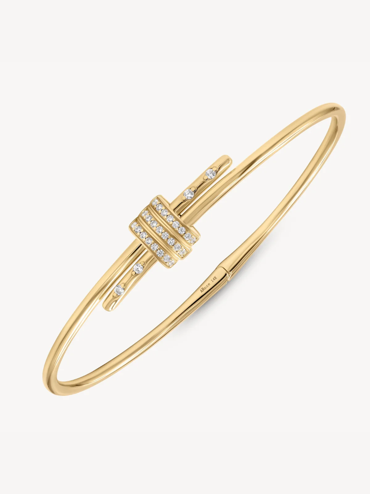 Image of Diamond Latch Bracelet
