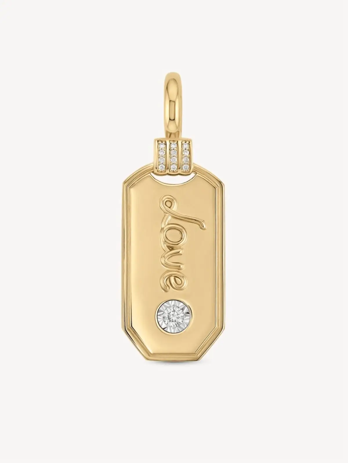 Image of Custom Latch Dog Tag Pendant