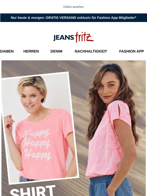 Bereit für frische Shirt-Styles?