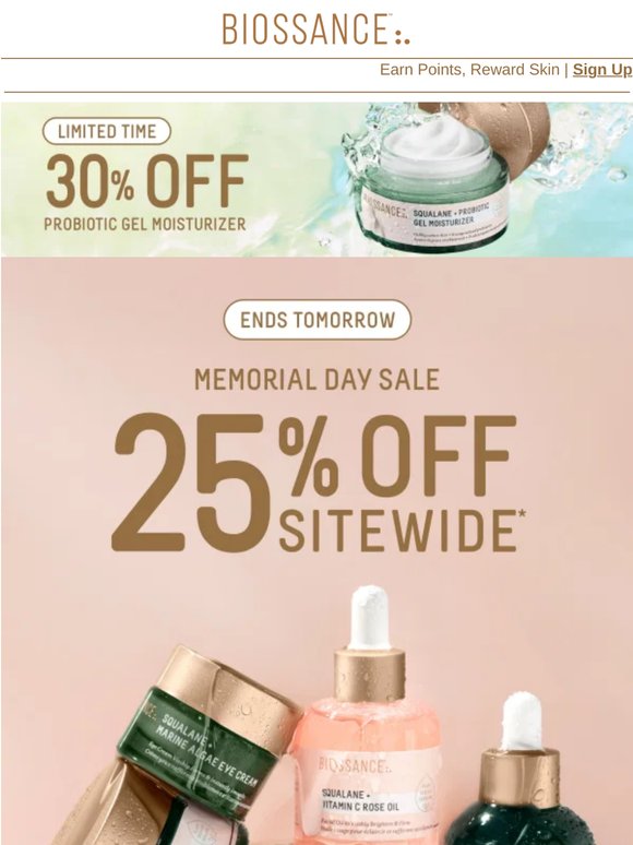 Almost over 📢 30% off ends TONIGHT!