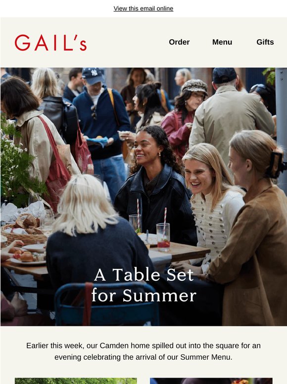 A Summer Table with Friends