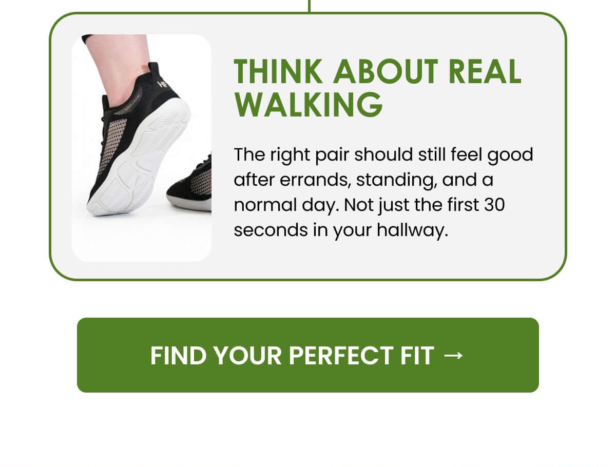 Think about real walking