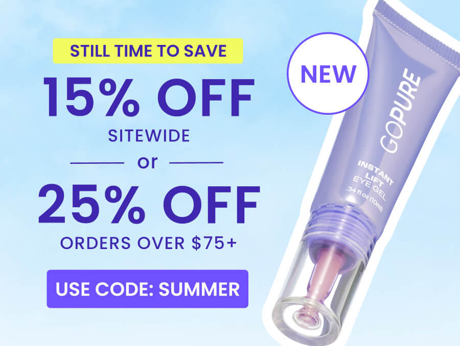 STILL TIME TO SAVE 15% OFF SITEWIDE or 25% OFF ORDERS OVER $75+ USE CODE: SUMMER