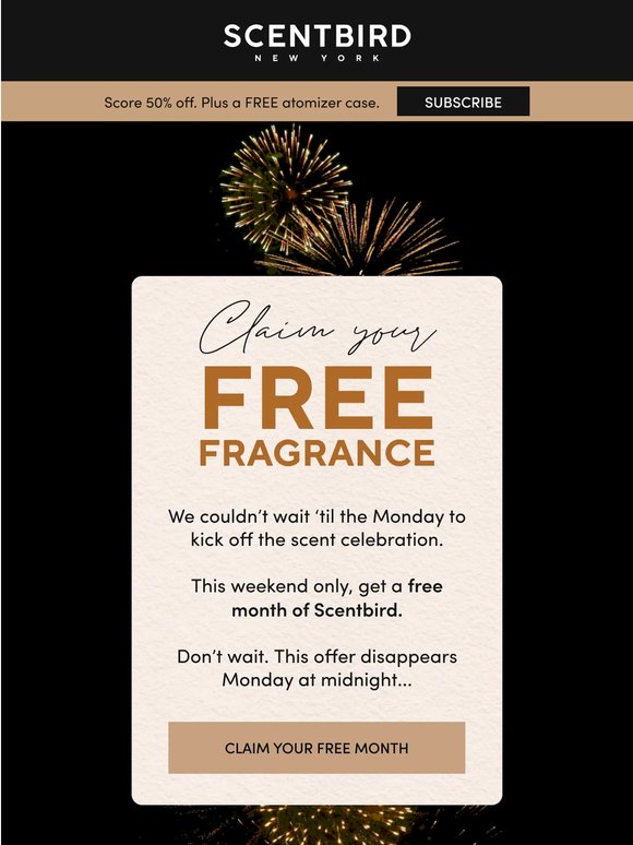Your long weekend just got better