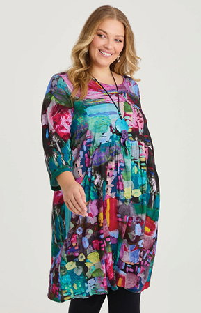 Twilight Everyday Natural Dress in Print
