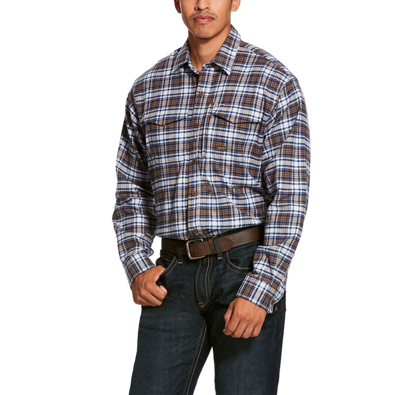 Rebar Flannel DuraStretch Work Shirt