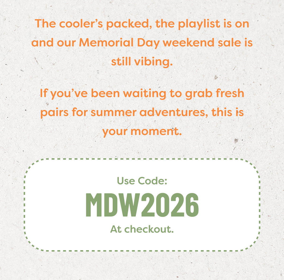 Use code MDW2025 at checkout