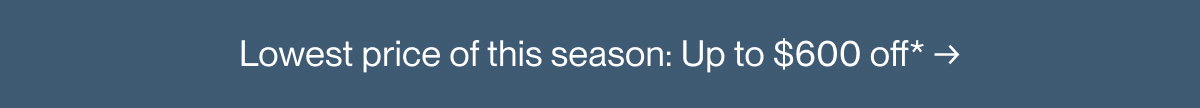 Lowest price of this season