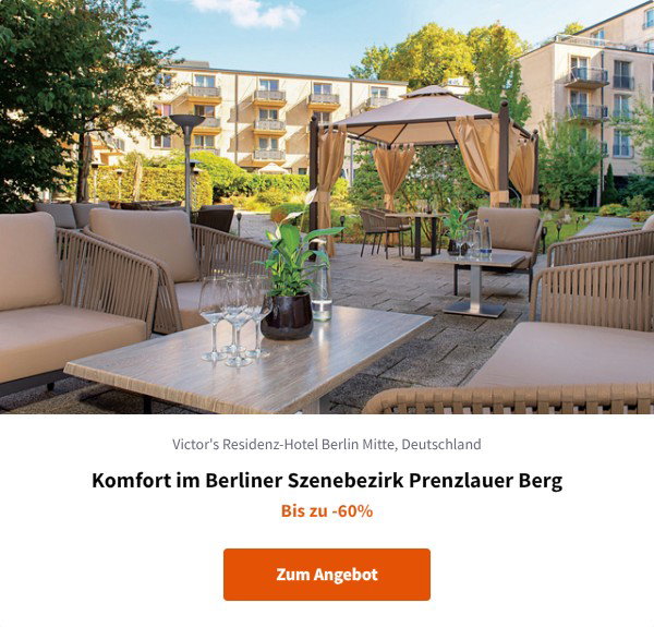 Komfort im Berliner Szenebezirk Prenzlauer Berg