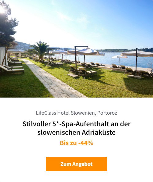Stilvoller 5*-Spa-Aufenthalt an der slowenischen Adriaküste