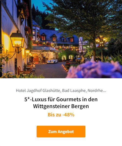 5*-Luxus für Gourmets in den Wittgensteiner Bergen