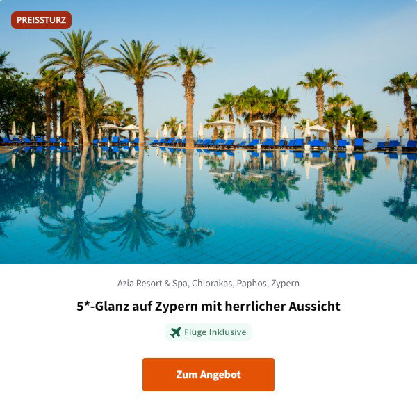 5*-Glanz auf Zypern mit herrlicher Aussicht