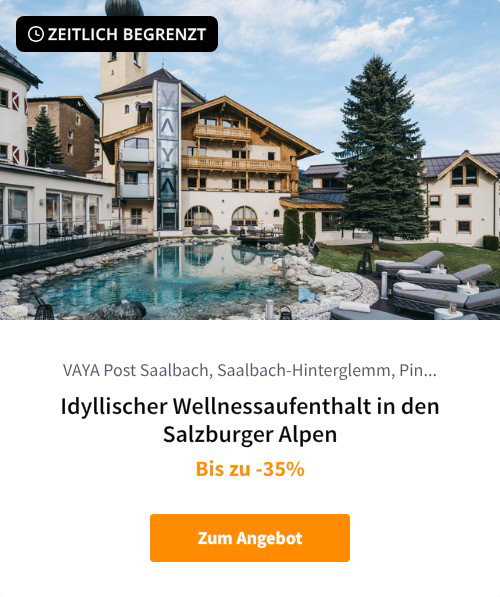 Idyllischer Wellnessaufenthalt in den Salzburger Alpen