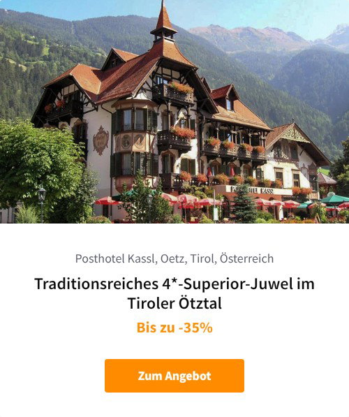 Traditionsreiches 4*-Superior-Juwel im Tiroler Ötztal