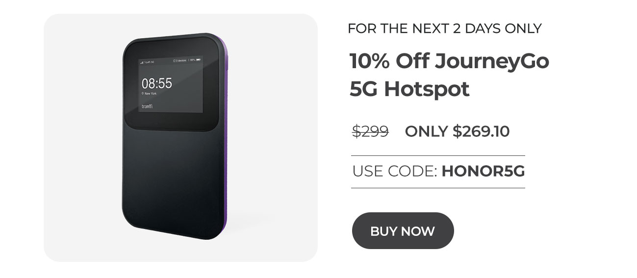 JourneyGo 5G Hotspot