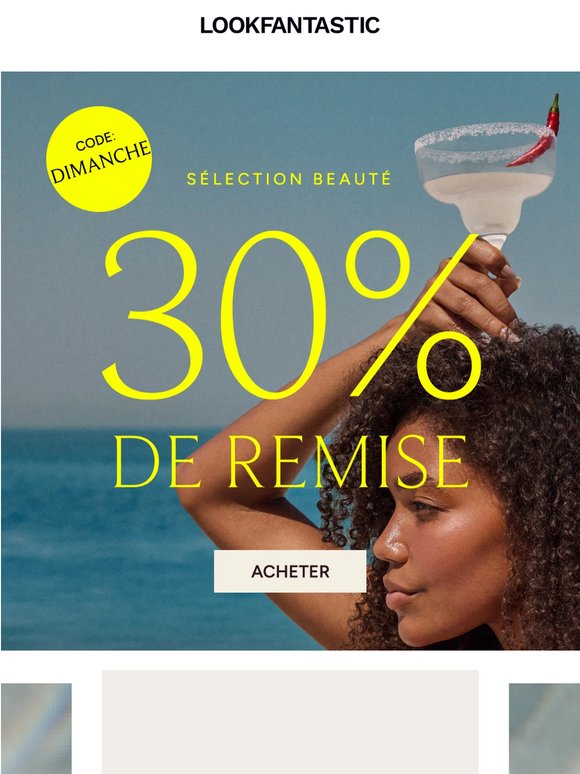 -30% | Shopping du dimanche