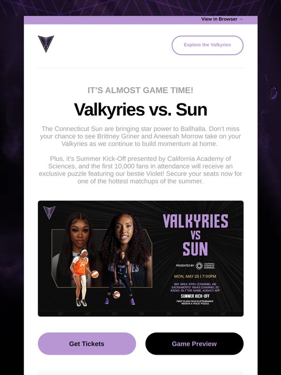 The Sun Are Bringing the Heat to Ballhalla ☀️