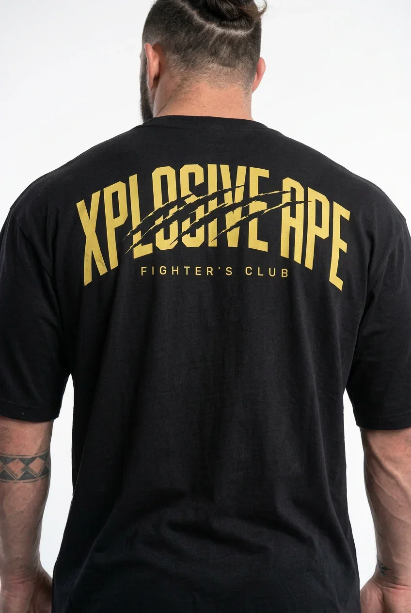 Image of XAPE Strike Form Oversized Tee - Black
