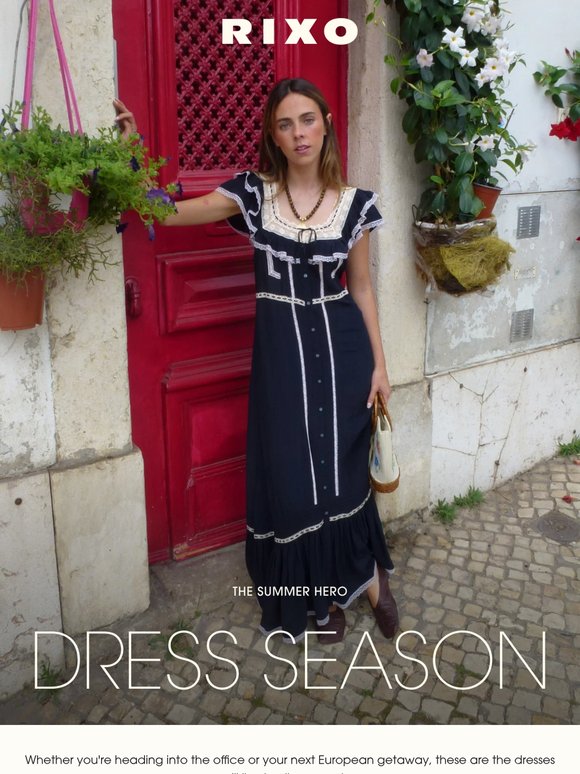 IT’S DRESS SEASON