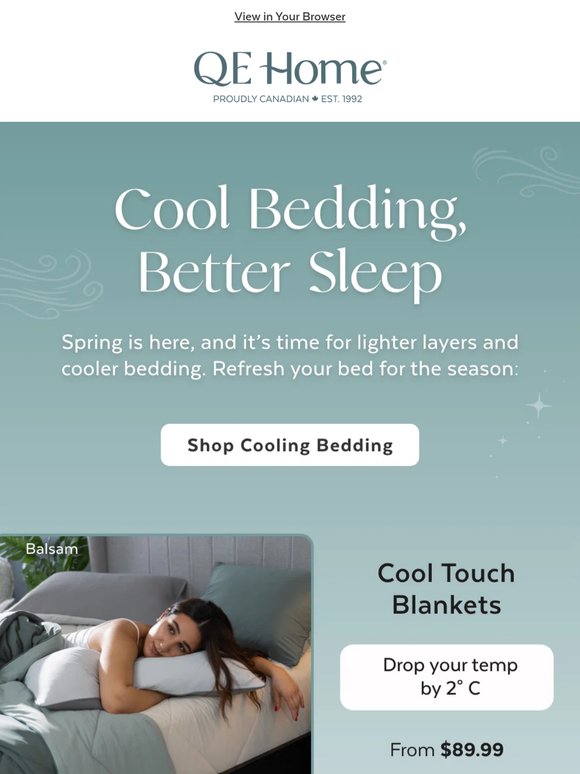 Curated for Fresher Nights: Bedding That Actually Cools ❄️😴