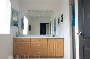 She designed her entire master bath from one unexpected starting point—and it's stunning