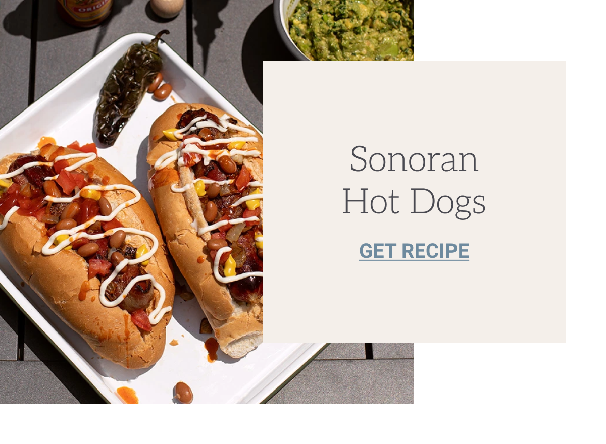 Sonoran Hot Dogs recipe