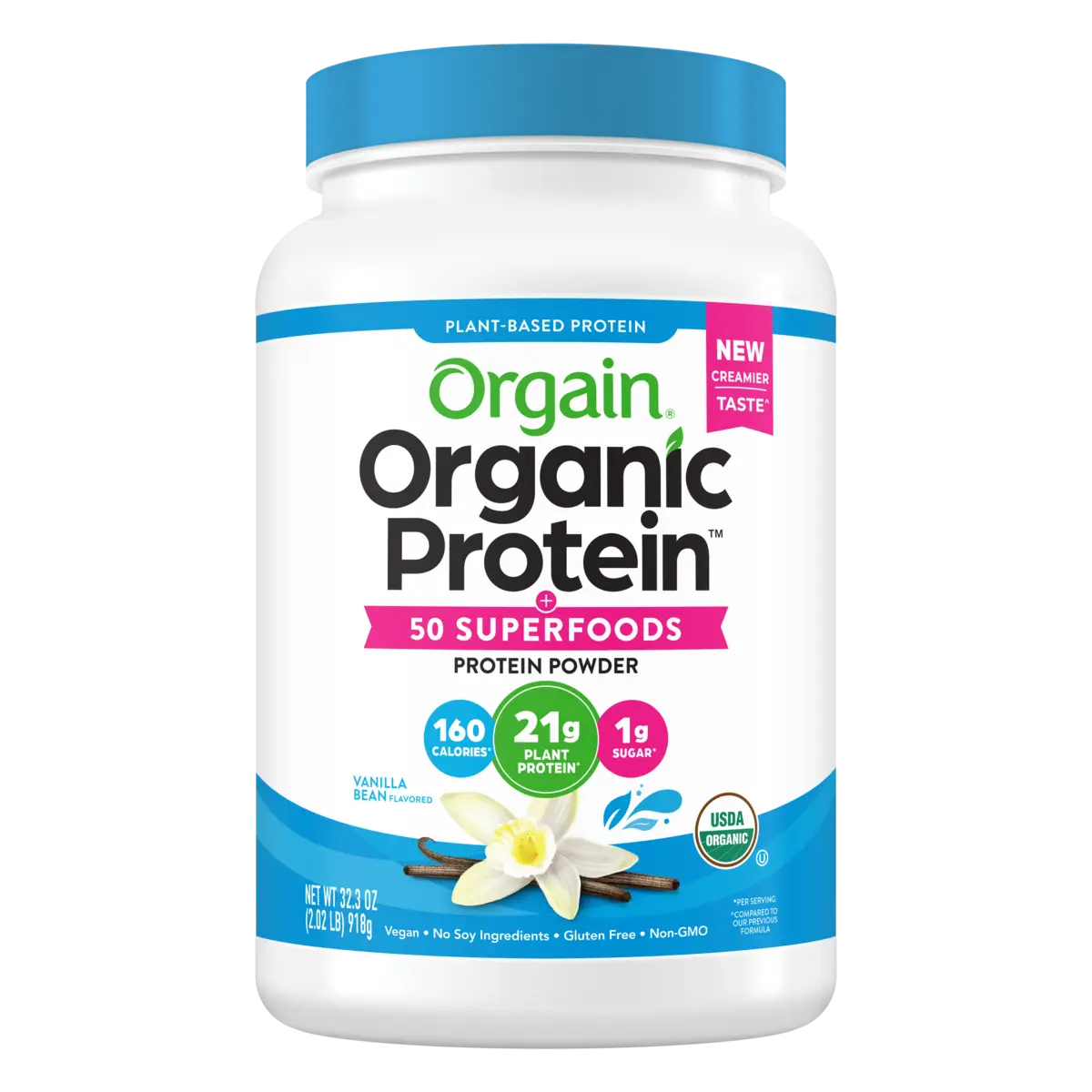 Organic Plant Protein Powder + Superfoods